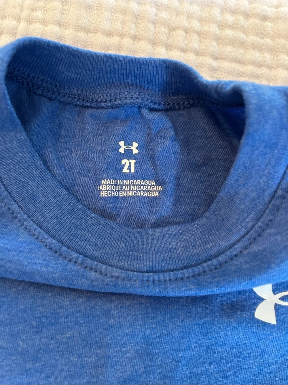 5 for 25 Under Armour Royal Blue Boys' Logo Short Sleeve Tee